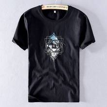 Embroidery summer black t-shirt for men brand fashion t shirt mens Italy comfortable casual t shirt men o-neck tshirt male 2024 - buy cheap