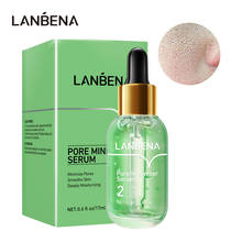 Lanbena encolher poros peeling tratamento acne essência rosto soro remover cravos limpeza profunda suave firmando rosto cuidados com a pele 2024 - compre barato