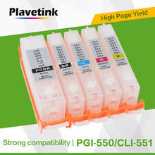 Plavetink-cartuchos de tinta de repuesto para impresora Canon PIXMA, PGI-550, IP7250, MG5450, MG5550, MG5650, MG6450, MG6650, MX725 2024 - compra barato