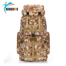 75l grande capacidade militar mochila náilon sacos à prova dwaterproof água além de ombro tático saco acampamento caminhadas camuflagem mochila de viagem 2024 - compre barato