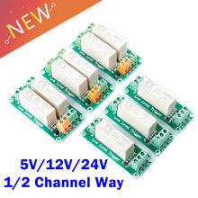 5A 1 2 Channel Way 5V/12V/24V Relay Module Low Level Trigger Solid State Relay DC Control Board DC Single Phase Device 2024 - buy cheap