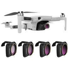 Набор фильтров Mavic Mini ND/PL ND4/PL ND8/PL ND16/PL ND32/PL с поляризатором для камеры DJI Mavic Mini 4K Drone 2024 - купить недорого