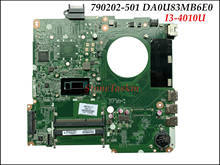 Wholesale 790202-501 for HP Pavilion 15-N Series U83 Laptop Motherboard DA0U83MB6E0 With I3-4010U 4th Gen CPU DDR3 100% Tested 2024 - buy cheap
