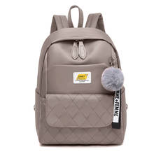 Модный женский водонепроницаемый рюкзак, школьная сумка для девочек-подростков, клетчатые рюкзаки, повседневная школьная сумка, рюкзак для путешествий, женский рюкзак 2024 - купить недорого