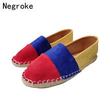 Plus Size 35-43 Women Flats Shoes 2019 New Loafers Slip on Flat Shoes Ballet Flats Suede Espadrilles Ladies Casual Zapatos Mujer 2024 - buy cheap