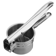 Stainless Steel Potato Masher Ricer Vegetable Fruit Kitchen Puree Garlic Presser Kitchen Cooking Tools 2024 - buy cheap