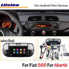 For Fiat 500 For Abarth 2007~2016 Android Stereo Radio GPS Navigation Screen Multimedia System DVD Player 2024 - buy cheap