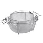 Stainless Steel Fine Mesh Washing Rice Strainer Portable Fruits Vegetable Sieve Colander Multifunctional Kitchen Supplies - compare prices