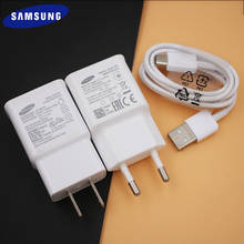 Samsung-carregador rápido para celular, adaptador com cabo usb tipo c, para galaxy s10, s9, s8 plus, a70, a50, a90, a60, note 10, 9, 8, 7, c5, c7 pro 2024 - compre barato