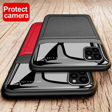 Capa com espelho para iphone, capa de proteção para iphone 11 pro i phone11, protetora de tela, escudo de proteção para os olhos 2024 - compre barato