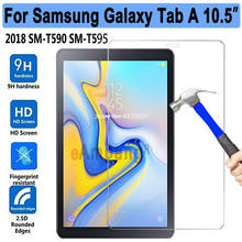 9H Tempered Glass for Samsung Galaxy Tab A 2018 10.5 Inch SM-T590 SM-T595 SM-T597 Tablet Screen Protector Protective Film Glass 2024 - buy cheap