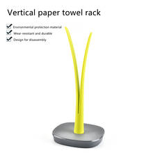 Moda suporte de toalha de papel forma folha criativo suporte rolo de papel vertical cozinha higiênico guardanapo rack acessórios do agregado familiar 2024 - compre barato