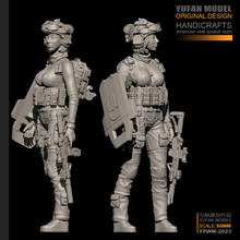 YUFan Model  Resin Kits 1/35 modern female soldier resin soldier YFWW35-2023 2024 - buy cheap