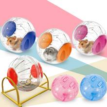 Hamster de brinquedo para corrida, bola de plástico com bloqueio 2024 - compre barato