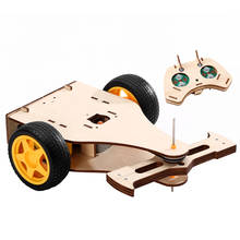 STEM Toys for Children Educational Science Experiment Technology Toy DIY Electric Motorr Model 3D Wooden Puzzle Painted Kids Toy 2024 - buy cheap