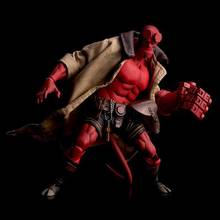 [Funny] 1/12 масштаб Hellboy Devil Фигурка Статуя Коллекционная модель фигурки из ПВХ игрушка детский подарок 2024 - купить недорого