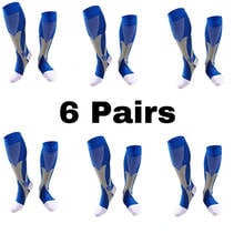 Wholesale Multi Pairs Compression Stockings Atheletic Soccer Stockings Fit Edema Diabetes Varicose Veins Outdoor Running Sports  2024 - buy cheap