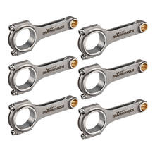 6PCS 4340 Forged Connecting Rods for Audi A4 A6 RS4 quattro 2.7T 154mm + ARP2000 Bolts 2024 - buy cheap