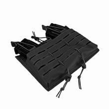 Tactical Molle Magazine Pouch Open Top Mag Holder Triple Mag Pouch Hunting Shooting Holster Pistol Bag Molle Pouch 2024 - buy cheap