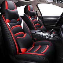 black red car seat cover For ford focus 2 mk1 mk3 mondeo mk4 fiesta mk7 fusion kuga ranger smax explorer 5 figo ka accessories 2024 - buy cheap
