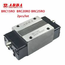 2pcs/lot Original Taiwan ABBA BRC15RO BRC20RO BRC25RO/BRH15B BRH20B BRH25B Slider Block Linear Rail Guide Bearing CNC 3D parts 2024 - buy cheap