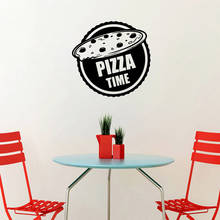 Pegatina de pared de Pizza para decoración de habitaciones de niños, arte MURAL moderno de Pvc, envío gratis 2024 - compra barato