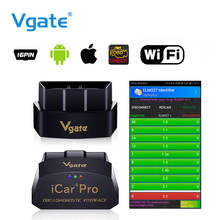 Vgate iCar Pro Wifi OBD2 Scanner Elm 327 iCar Pro wi-fi v1.5 Diagnostic Tool For Android/IOS OBD 2 Scanner for Car Phone 2024 - buy cheap