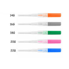 10pcs Disposable Body Piercing Needles Gauge Piercing Needles Sterile Puncture Needle 14/16/18/20G For Ear Nose Navel Nipple 2024 - buy cheap