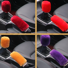 Car handbrake plush fur cover for Geely Vision SC7 MK CK Cross Gleagle SC7 Englon SC3 SC5 SC6 SC7 Panda 2024 - buy cheap