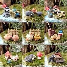 3Pcs Dollhouse Bonsai Craft Micro Landscape DIY Flower Pot Miniature Decor Set 2024 - buy cheap