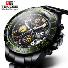 Relogio Masculino TEVISE Mens Watches Top Brand Luxury Automatic Mechanical Watch Full Steel Business Waterproof Sport Watches 2024 - buy cheap