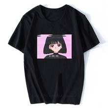 Men T Shirt Sad Guys Retro Japanese Anime Vaporwave Funny T-shirt Novelty Camisetas Hombre Tshirt Aesthetic Men Tumblr 2024 - buy cheap