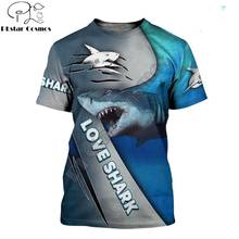2020 Summer Fashion Animal Men t-shirt Shark/koala/horse 3D Printed Harajuku Short sleeve T shirts Unisex Casual tee tops KJ0148 2024 - buy cheap