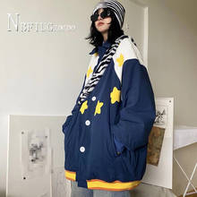 Winter New Students Women Parkas Outwear Harajuku Loose Warm Female Jacket 2024 - buy cheap