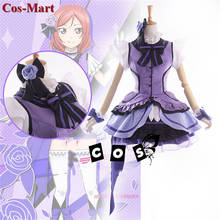 Cos-Mart Anime LoveLive Nishikino Maki Cosplay Costume Kira Kira Sensation SJ Uniform Dress Party Role Play Clothing Custom-Make 2024 - buy cheap