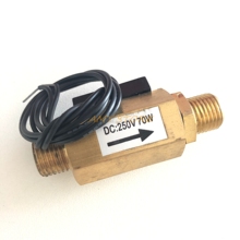 DC250V 70W 0.5A 7mm Inner Dia Outlet Inlet Water Flow Switch Flowmeter