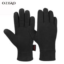 OZERO Work Gloves Winter Glove Windproof Liners Thermal Polar Fleece Hands Warmer in Cold Weather for Men and Women Warm Gloves 2024 - купить недорого