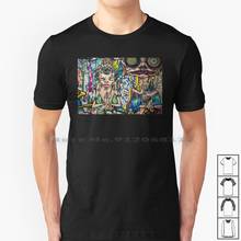 Camiseta Praying monje 100% algodón Murakami Pop Art arte moderno arte contemporáneo Samo arte diseño obra de arte famosa Japón 2024 - compra barato