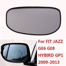 CAPQX For Honda FIT JAZZ GE6 GE8 FIT HYBIRD GP1 2009 2010 2011 2012 2013 2014  rearview mirror glass Side Rear view Mirror Lens 2024 - buy cheap