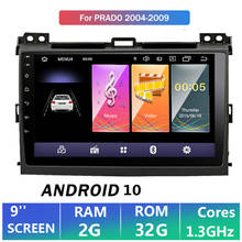 forToyota Land Cruiser Prado 2004-2006 2007 2009120 LC120 Multimedia Navigation Radio wifi 9 inch Android Car DVD Player GPS 2024 - buy cheap