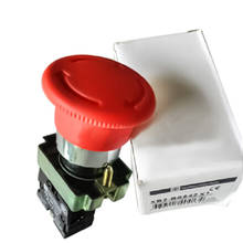10pcs/lot XB2 BS542 XB2-bs542 turn-reset emergency stop push button switch 2024 - buy cheap