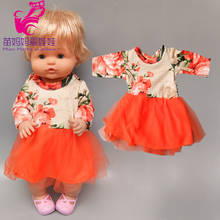 17 Inch Baby Doll Dress for 42cm Nenuco  Ropa Y Su Hermanita Doll Clothes Play House Accessories 2024 - buy cheap
