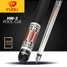 Yudu nova chegada HW-3 bilhar piscina cue 13mm ponta norte americano sólido maple eixo profissional billard vara kit tomada de fábrica 2024 - compre barato