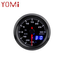 YOMI-medidor de presión de aceite para coche, 2 ", 52mm, 7 colores, LED, 0-100 PSI, pantalla Dual analógica/Digital 2024 - compra barato
