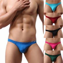 New Sexy Mens Swimming Shorts Gay Triangle Swimsuit Briefs Swimwear Low Waist Trunks Bathing Suit Men's Thongs  Brave Person 2024 - buy cheap