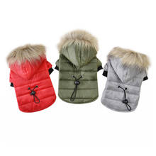 XS-XL Winter Dog Warm Jacket Jumpsuit Dogs Clothes Four Legs Suit Pet Dog Clothes Small Dogs Thicken Jacket Chihuahua Pet Outfit 2024 - buy cheap