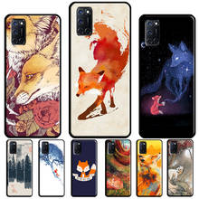 Fox Art For OPPO A52 A72 A92 A83 A91 A5 A9 A31 A53 2020 Reno 4 Pro 2 Z A3S A5S A1K F5 Phone Case 2024 - buy cheap