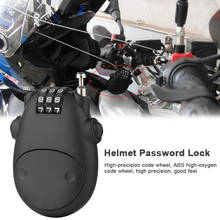 Motorcycle Helmet Password Lock Telescopic Wire Rope Steel Cable Code Lock Anti-theft Safety Lock Bicycle Suitcase Luggage Lock 2024 - buy cheap