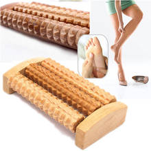 Foot Massagers Therapy Relax Massage Relaxation Tool Wood Roller Foot Massager Stress Relief Massage Roller Health Care 2024 - buy cheap