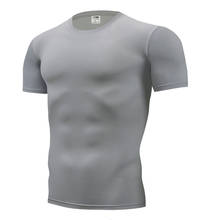 Men's Running T Shirt Fitness Casual For Male Short Sleeve T-shirt Summer O Neck Fitness Slim Soft Mens Clothing 2024 - buy cheap